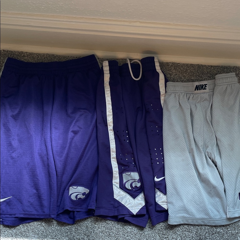 Nike Men’s S Purple and Gray Shorts Set